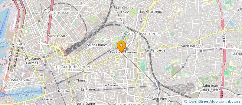 localisation de l'entreprise LE BISTROT à MARSEILLE
