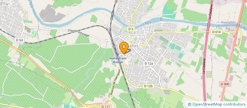 localisation de l'entreprise LE BISTROT D'AQUI  PEYRESTORTES