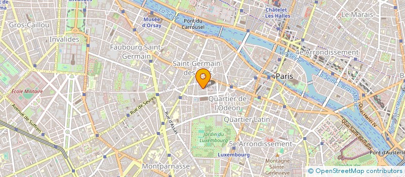 localisation de l'entreprise LE BISTROT D'HENRI  PARIS