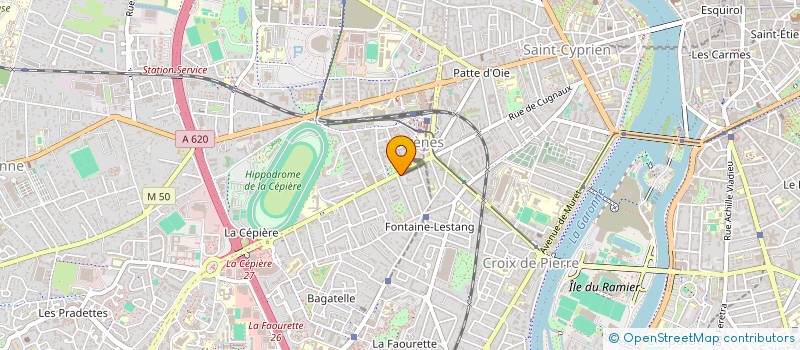localisation de l'entreprise LE BISTROT DE CALERS  TOULOUSE