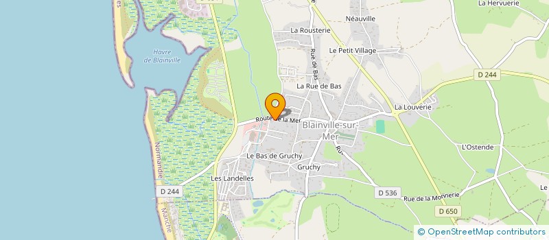 localisation de l'entreprise LE BISTROT DE LA SOIFFERIE  GRATOT