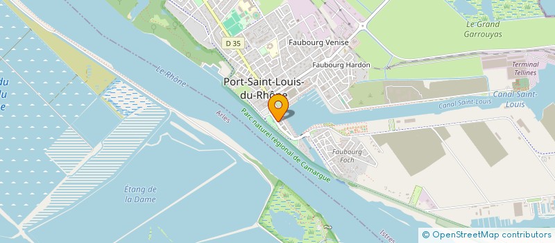 localisation de l'entreprise LE BISTROT DE LA TOUR ST LOUIS à PORT-SAINT-LOUIS-DU-RHONE