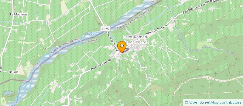 localisation de l'entreprise LE BISTROT DE MANON  SAINT-ROMAN-DE-MALEGARDE