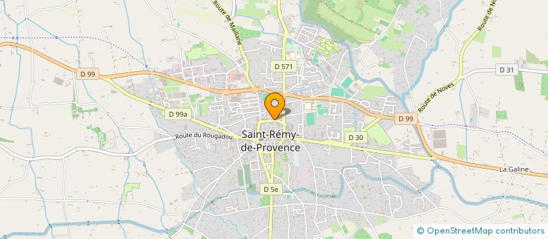 localisation de l'entreprise LE BISTROT DE ST REMY à SAINT-REMY-DE-PROVENCE