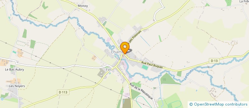 localisation de l'entreprise LE BISTROT DU CENTRE à TRUN