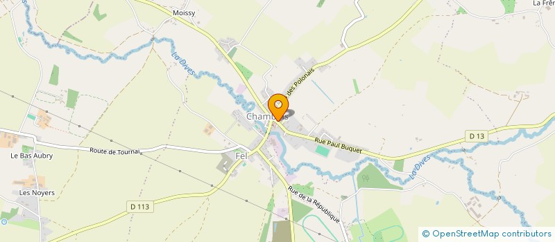 localisation de l'entreprise LE BISTROT DU CENTRE à TRUN