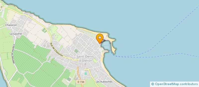 localisation de l'entreprise LE BISTROT DU PORT  SAINT-DENIS-D'OLERON