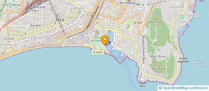 localisation de l'entreprise LE BISTROT DU PORT à NICE