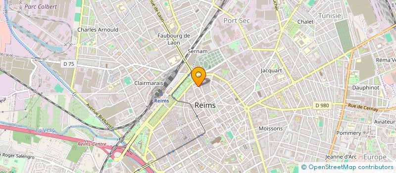 localisation de l'entreprise LE BISTROT DU PRESSOIR  REIMS