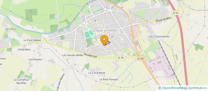 localisation de l'entreprise LE BISTROT DU QUAI à GENNES-VAL-DE-LOIRE
