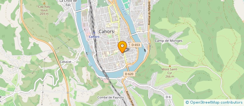 localisation de l'entreprise LE BISTROT GAMBETTA  CAHORS