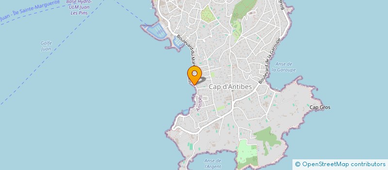 localisation de l'entreprise LE BISTROT ITALIEN VIEIL ANTIBES à ANTIBES