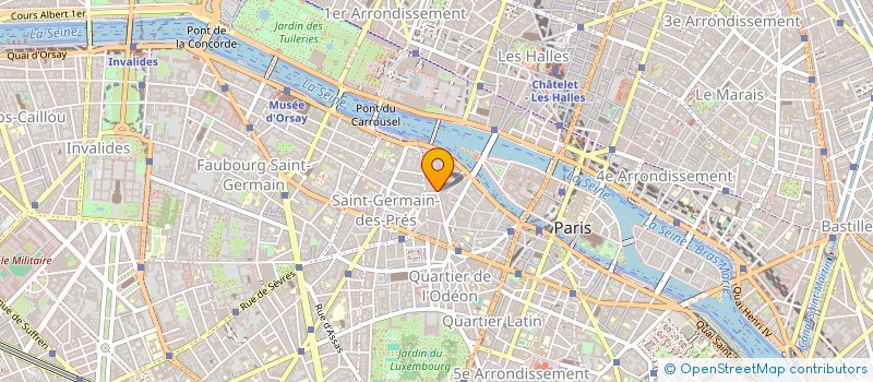 localisation de l'entreprise LE BISTROT MAZARIN  PARIS