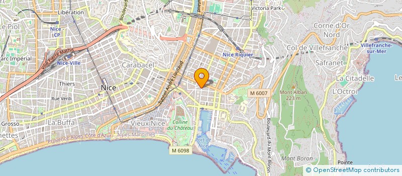 localisation de l'entreprise LE BISTROT NICOIS à NICE