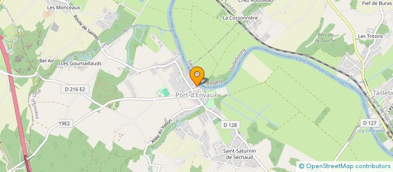 localisation de l'entreprise LE BISTROT RETRO  PORT-D'ENVAUX