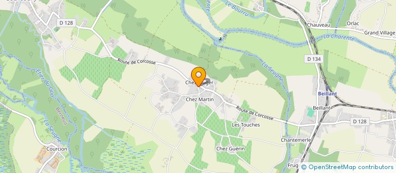 localisation de l'entreprise LE BISTROT-SCENE  COURCOURY