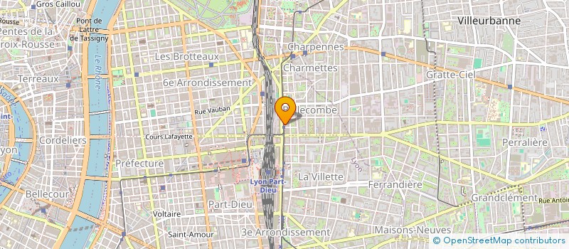 localisation de l'entreprise LE BISTROT THIERS à LYON