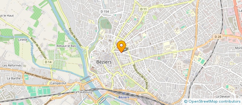 localisation de l'entreprise LE BITERROIS à BEZIERS