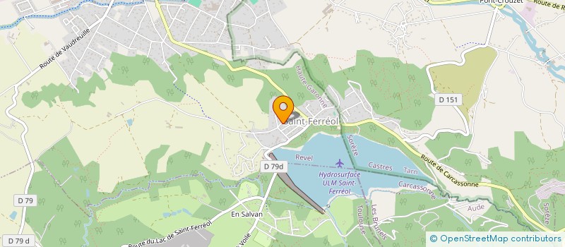 localisation de l'entreprise LE BIVOUAC à REVEL