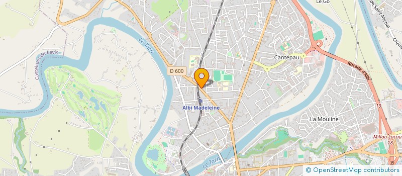 localisation de l'entreprise LE BIVOUAC  ALBI