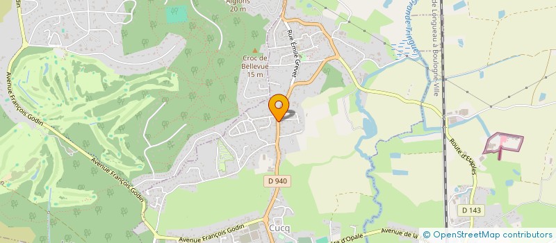 localisation de l'entreprise LE BIVOUAC  CUCQ