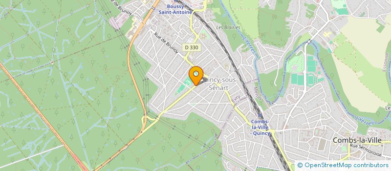 localisation de l'entreprise LE BKO  QUINCY-SOUS-SENART