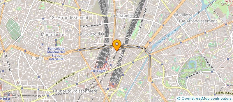 localisation de l'entreprise LE BLANC A 63  PARIS