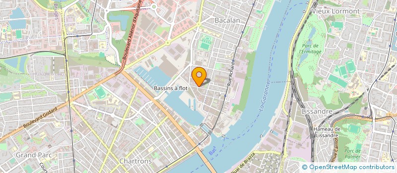 localisation de l'entreprise LE BLANC DEGRAISSAGE ET SERVICES à BORDEAUX