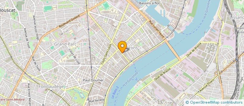 localisation de l'entreprise LE BLANC LE GUEN  BORDEAUX