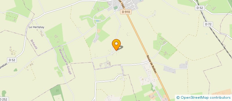 localisation de l'entreprise LE BLANC MANOIR  BREAUTE