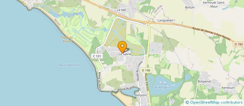 localisation de l'entreprise LE BLAY FRERES  SAINT-GILDAS-DE-RHUYS