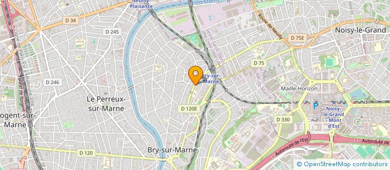 localisation de l'entreprise LE BLE D'OR à BRY SUR MARNE