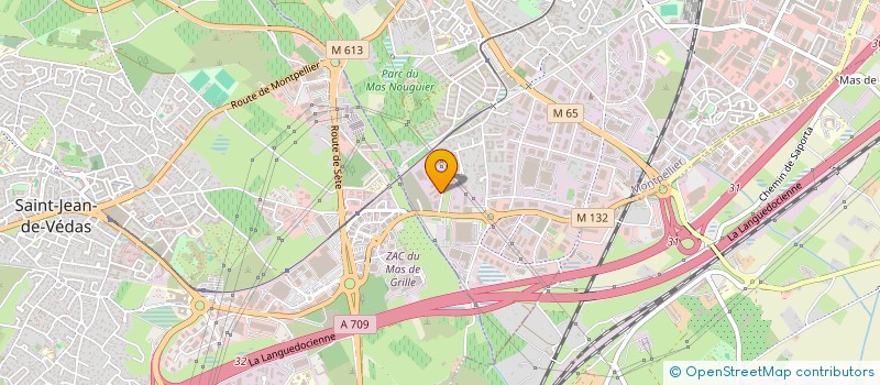 localisation de l'entreprise LE BLE D'OR à MONTPELLIER