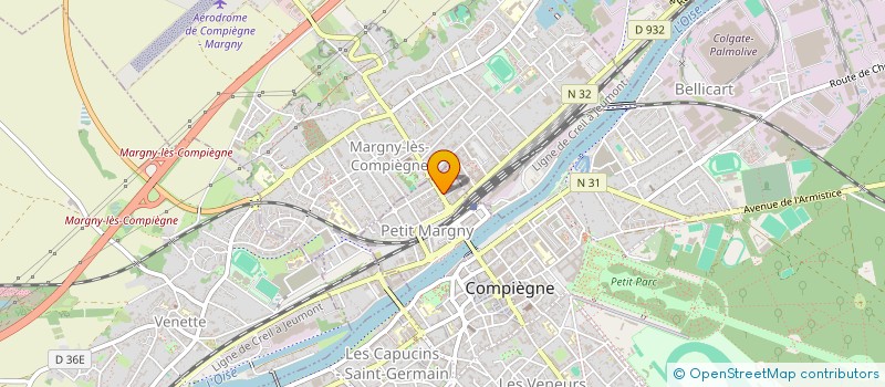 localisation de l'entreprise LE BLE D'OR DE COMPIEGNE à COMPIEGNE