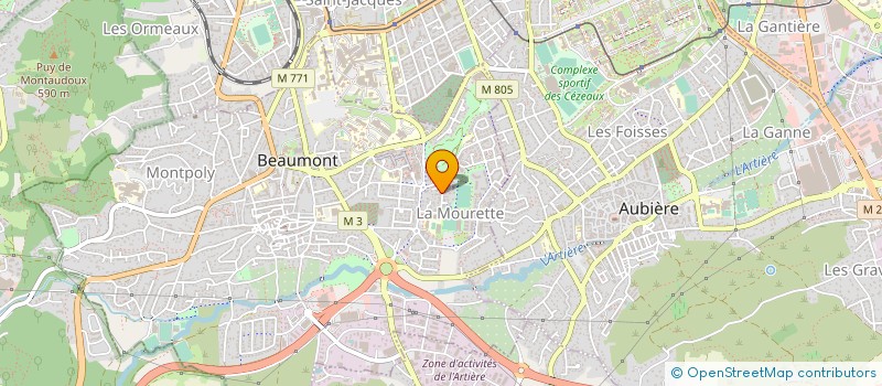 localisation de l'entreprise LE BLE EN BIO à BEAUMONT