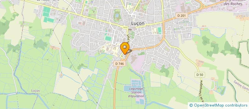 localisation de l'entreprise LE BLE TENDRE à LUCON