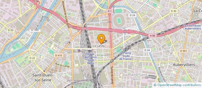 localisation de l'entreprise LE BLE TENDRE à SAINT-DENIS