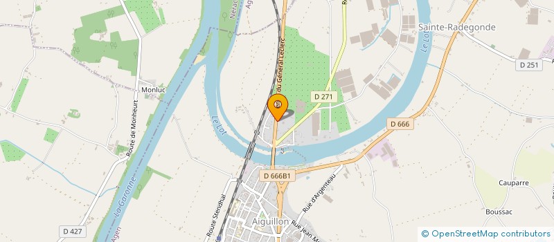 localisation de l'entreprise LE BLED PORTUGAIS  AIGUILLON