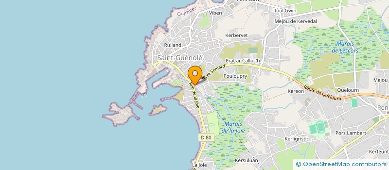 localisation de l'entreprise LE BLEIS - LE GARS à PENMARCH