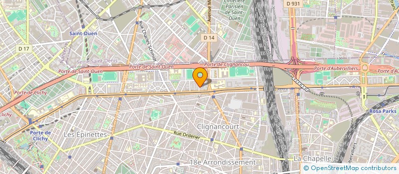 localisation de l'entreprise LE BLEU  PARIS