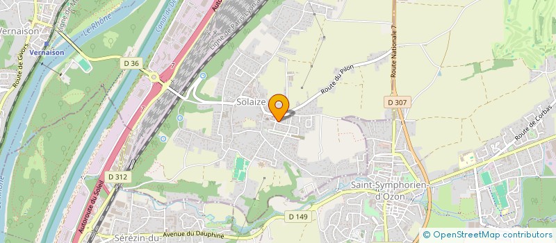 localisation de l'entreprise LE BLEU DE SYLVESTRE  SOLAIZE