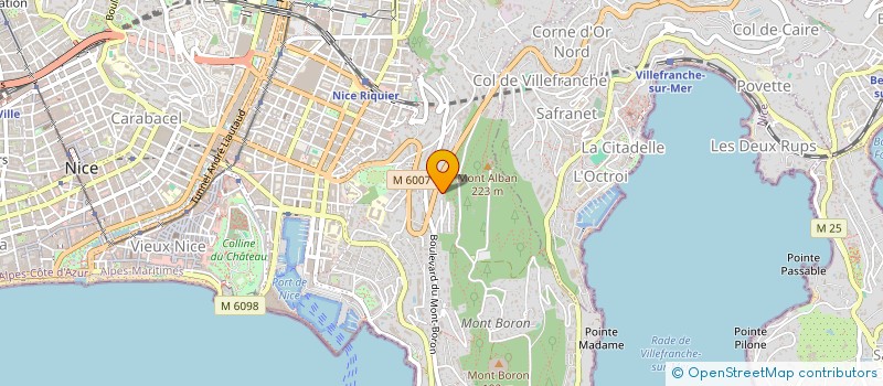 localisation de l'entreprise LE BLEU MARINE à NICE