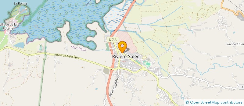 localisation de l'entreprise LE BLEZ'IN à RIVIERE-SALEE
