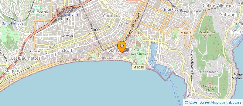 localisation de l'entreprise LE BLITZ  NICE