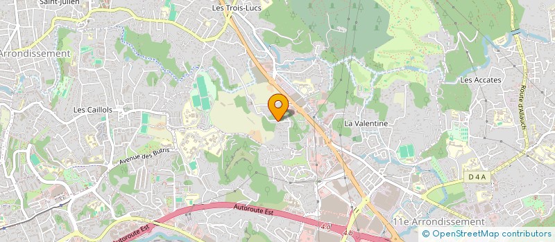 localisation de l'entreprise LE BLIZZ ART PROD à MARSEILLE