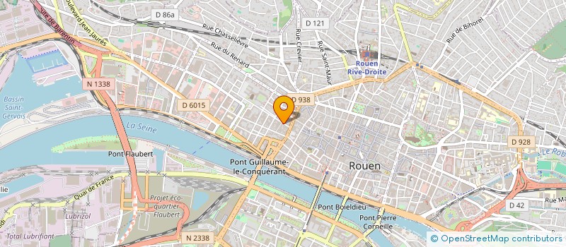 localisation de l'entreprise LE BLOB COMPAGNIE à ROUEN