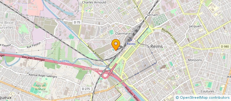 localisation de l'entreprise LE BLOC  REIMS