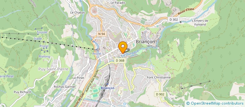 localisation de l'entreprise LE BLOC ERRATIQUE  BRIANCON
