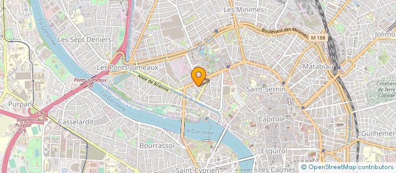 localisation de l'entreprise LE BLOK FITNESS  TOULOUSE