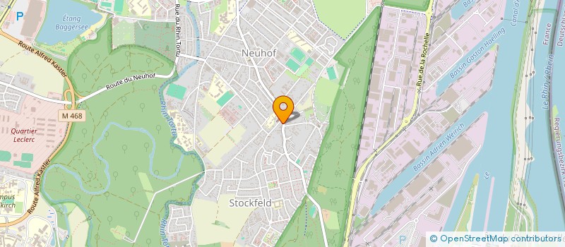 localisation de l'entreprise LE BM  STRASBOURG